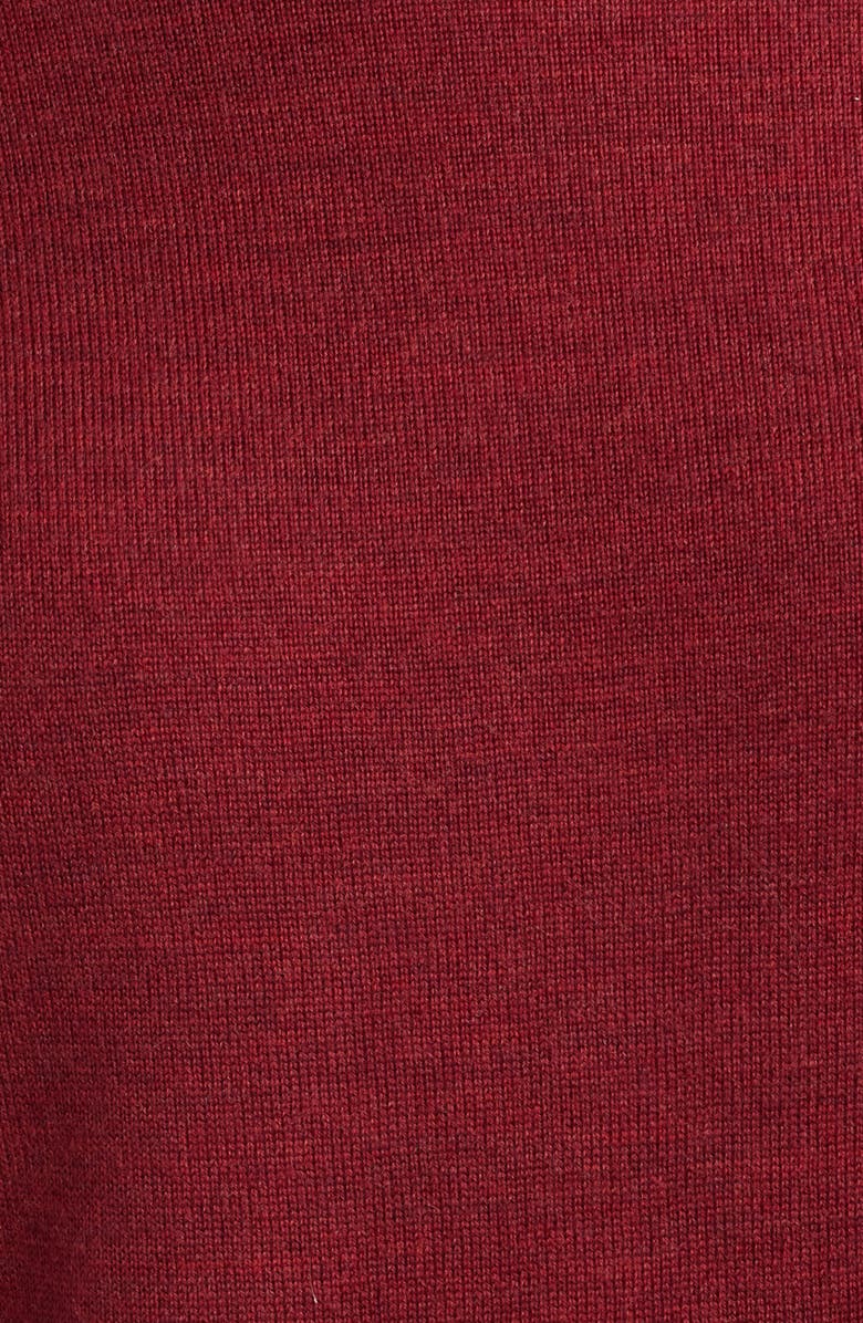 Pendleton Merino Wool Turtleneck Sweater, Alternate, color, Red Dahlia