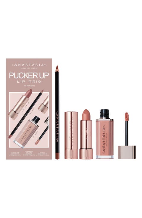 Pucker Up Lip Trio $47 Value