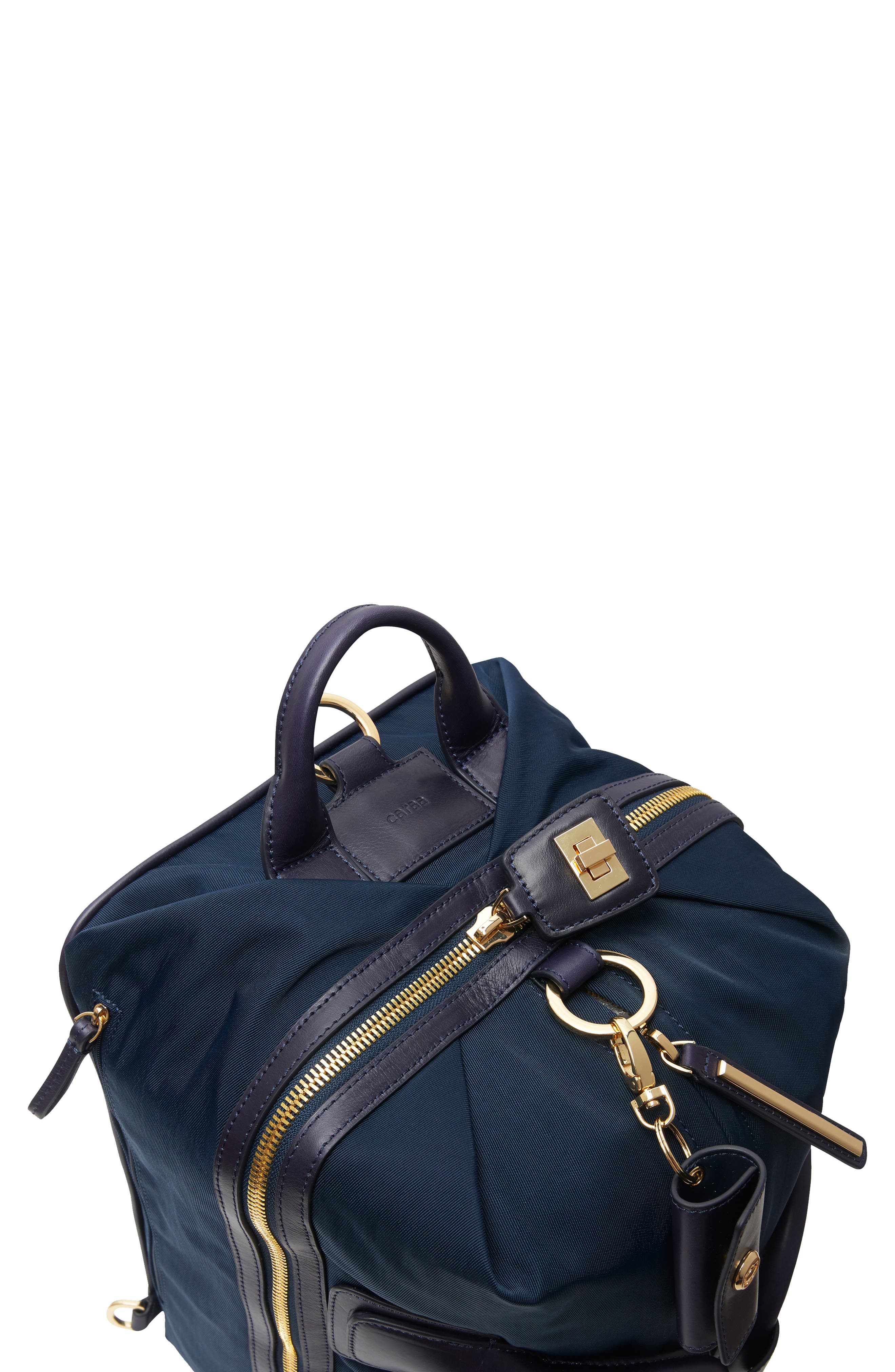Studio Medium Duffel Backpack, Alternate, color, NAVY
