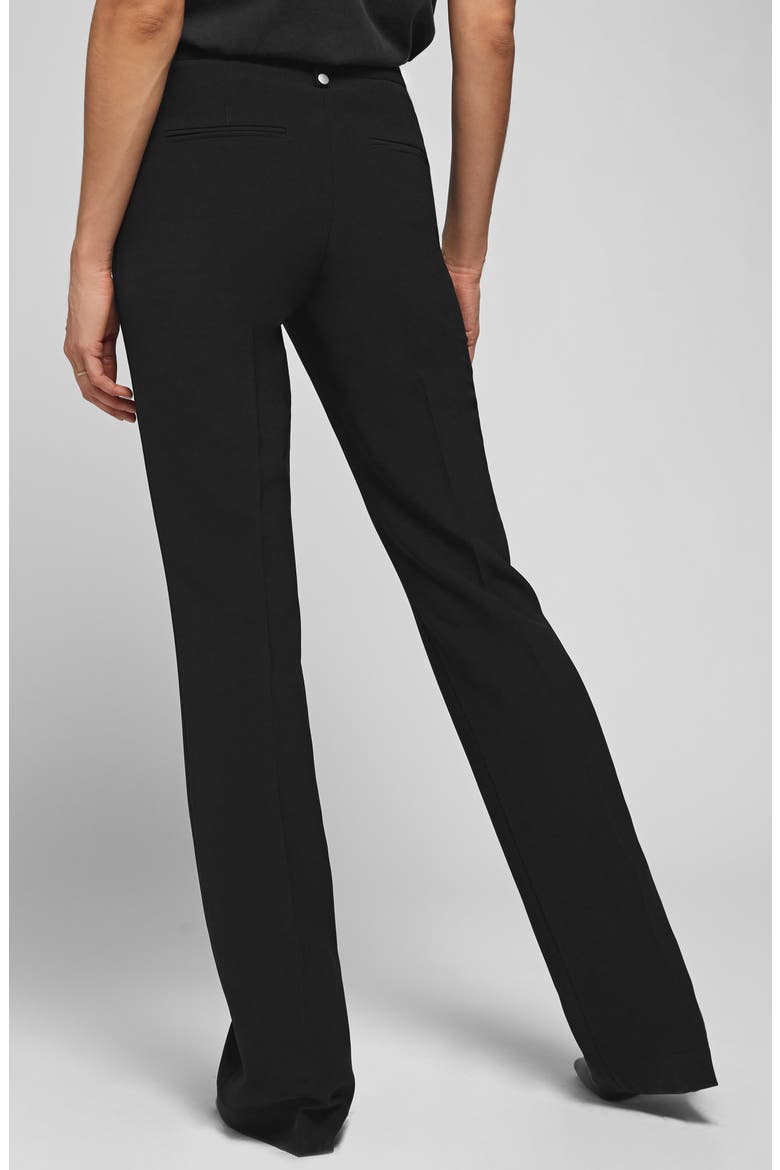 Flared Suit Pants, Alternate, color, BLACK