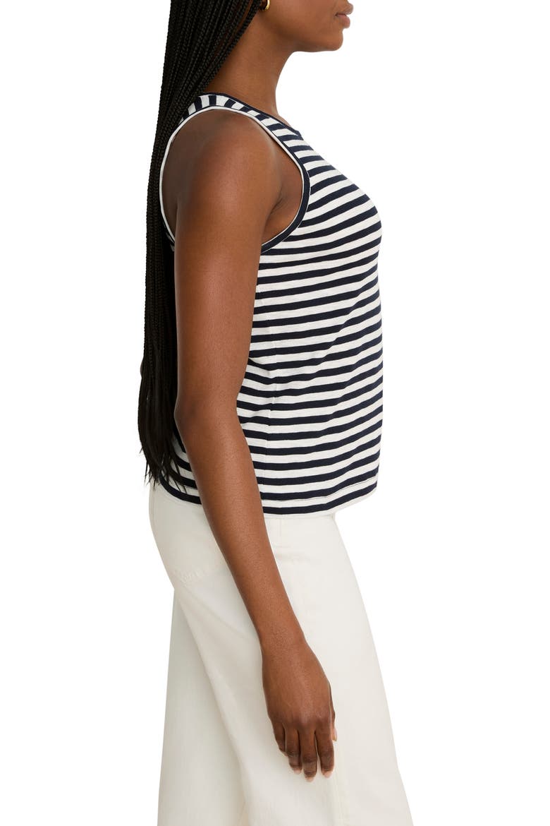 Stripe Cape Rib Tank, Alternate, color, INDIGO MULTI