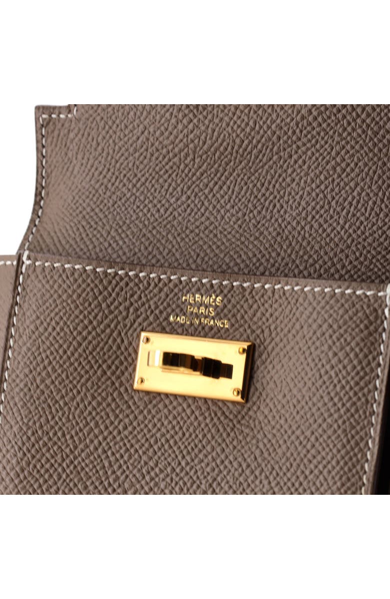 Pre-Owned Hermes Kelly Pocket Compact Wallet Epsom, Alternate, color, Etoupe