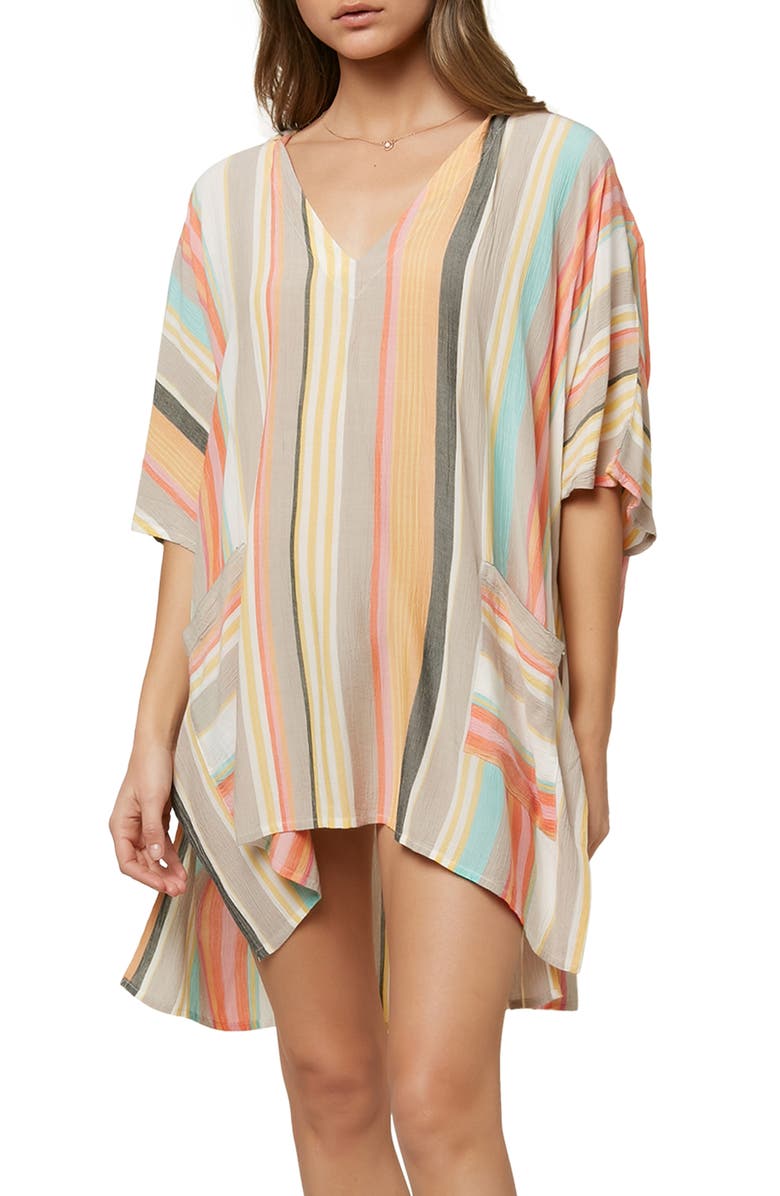 O'Neill Tava Hooded Cover-Up, Main, color, 