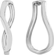 Bony Levy 14K Gold Twist Hoop Earrings
