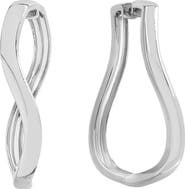 Bony Levy 14K Gold Twist Hoop Earrings