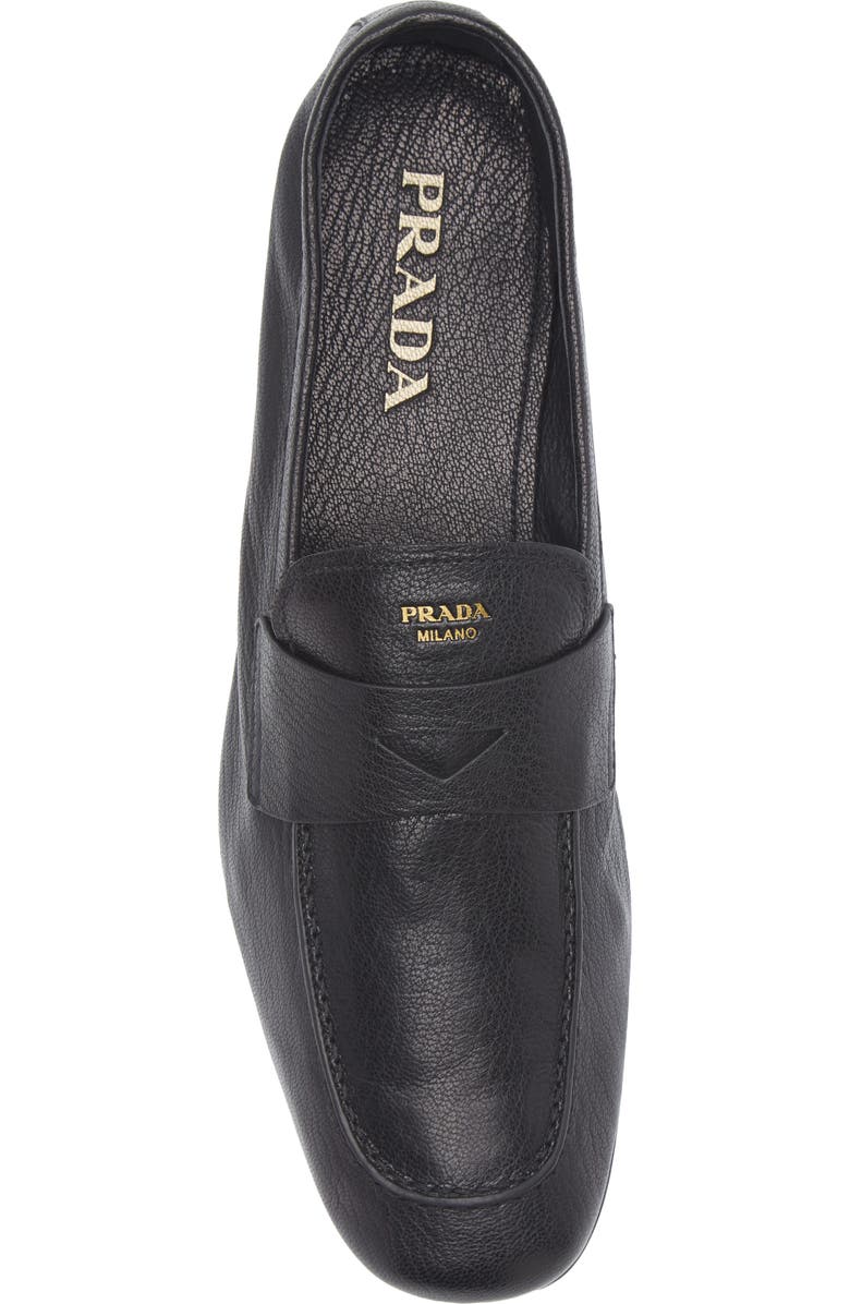 Prada Penny Loafer, Alternate, color, Nero