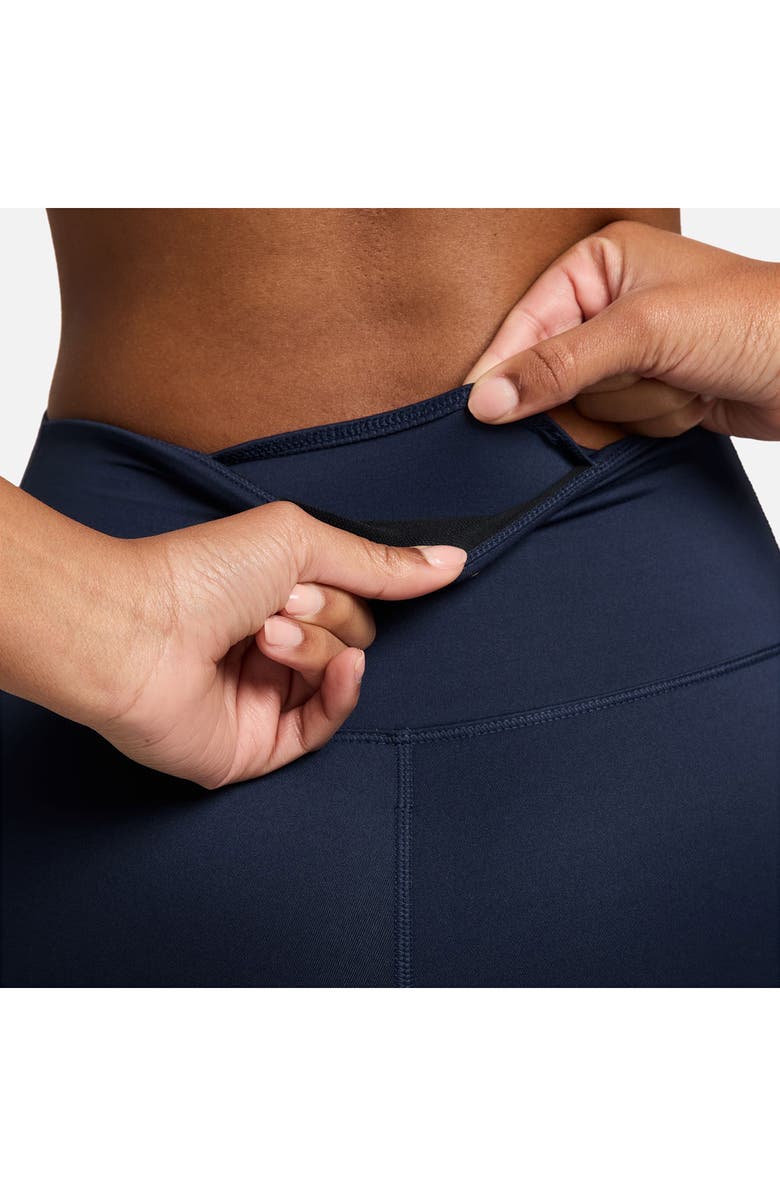 Nike Therma-FIT High Waist Leggings, Alternate, color, Midnight Navy