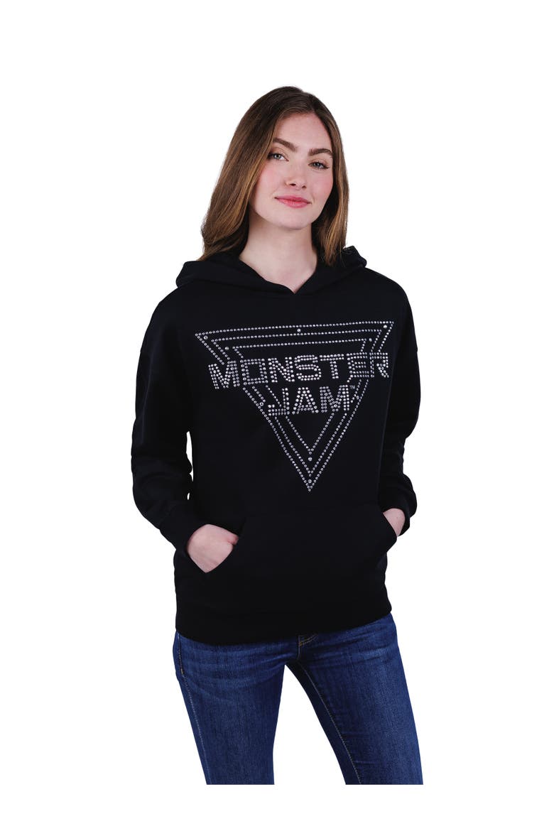 Pullover Hoodie, Alternate, color, Silver Black