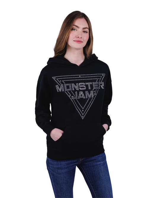 Monster Jam Pullover Hoodie In Black