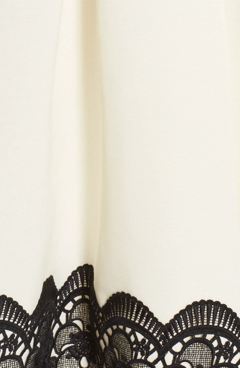 Eliza J Beaded Crepe Top, Alternate, color, 