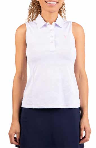 TailorByrd Honeycomb Textured Polo Tank