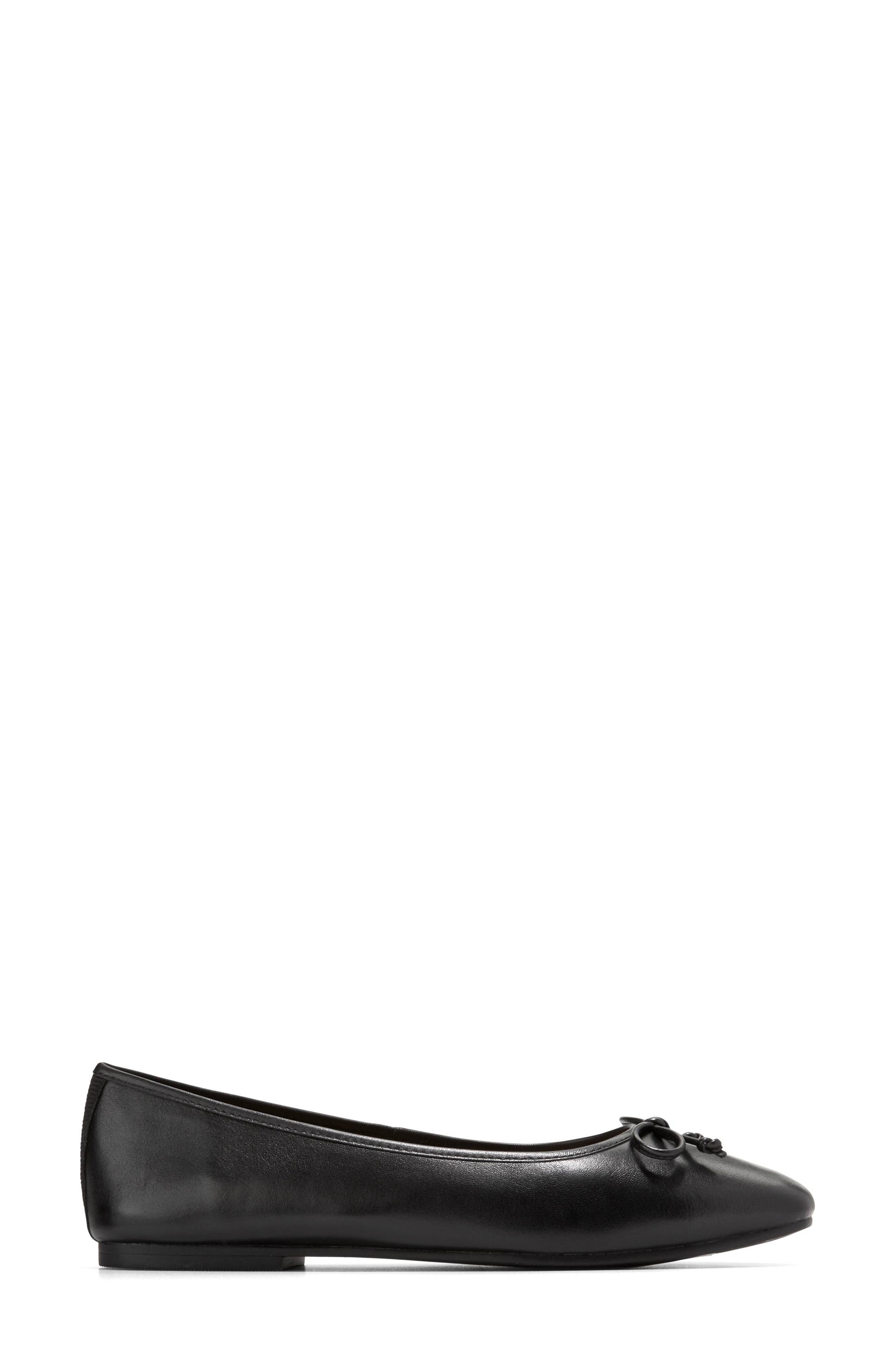 Cole Haan Yara Ballet Flat, Alternate, color, Black Ltr