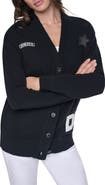 DKNY Pins Patches Cardigan