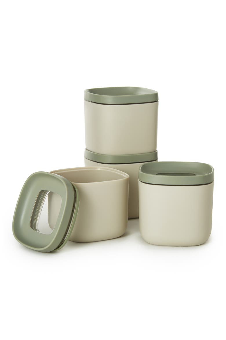 Bal 4-Piece Food Container Set, Main, color, BEIGE MULTI