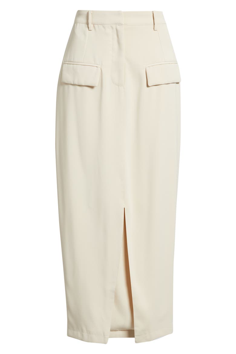 The Ultimate Muse Midi Trouser Skirt, Alternate, color, OAT