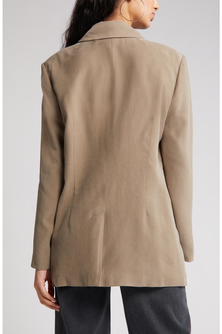 Oversize Blazer, Alternate, color, BROWN WALNUT