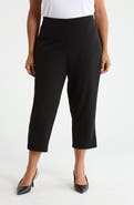 Alex Evenings Slim High Rise Crop Pants
