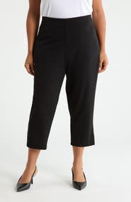 Alex Evenings Slim High Rise Crop Pants