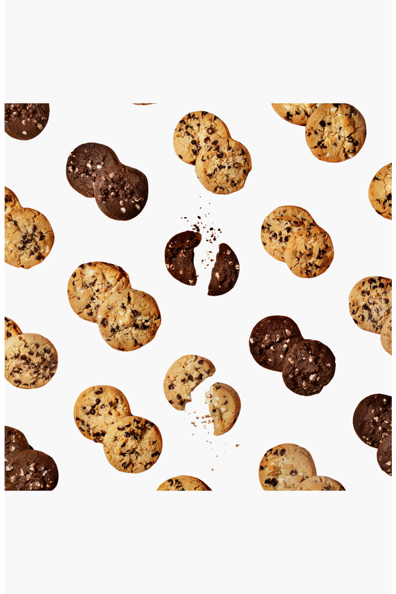 28 Piece Bakery Fresh Chocolate Chip Christmas Cookies, Alternate, color, Multi