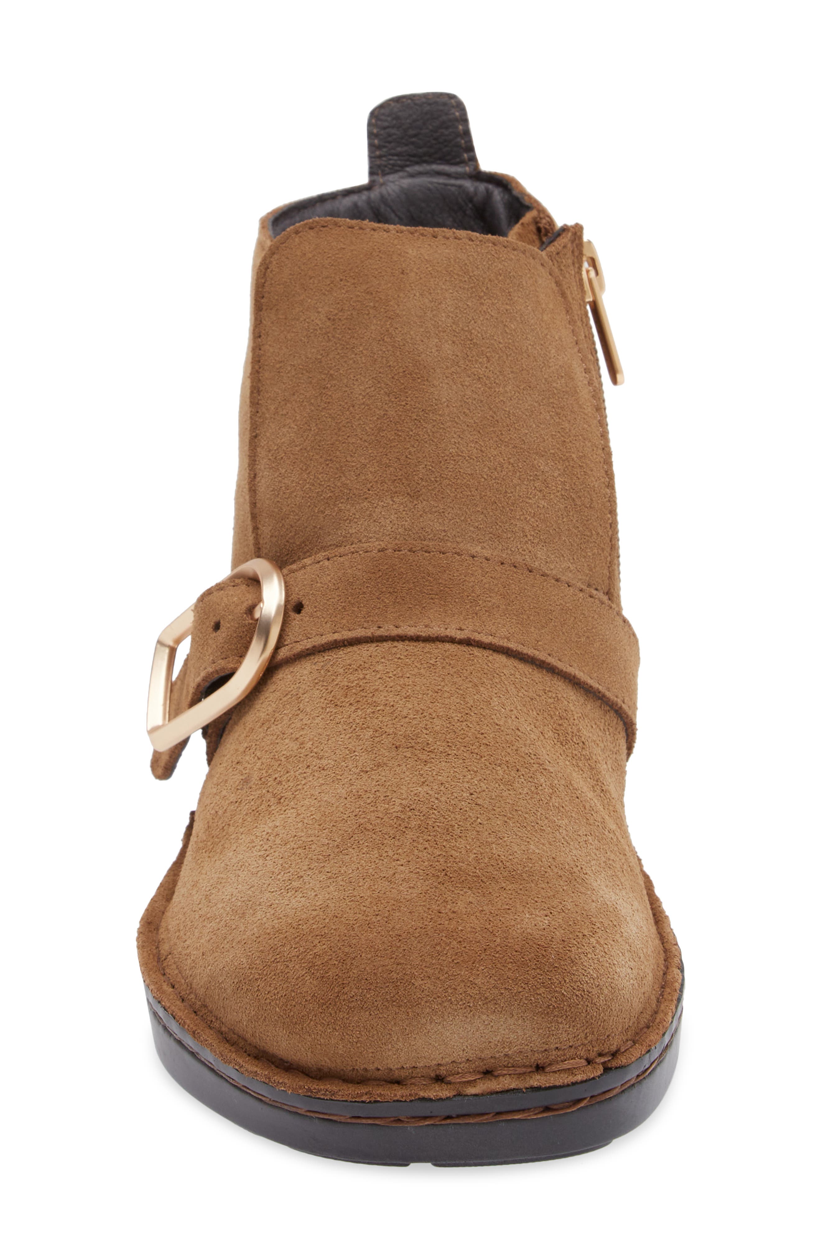 Naot Kolmer Ankle Boot, Alternate, color, Acorn Suede