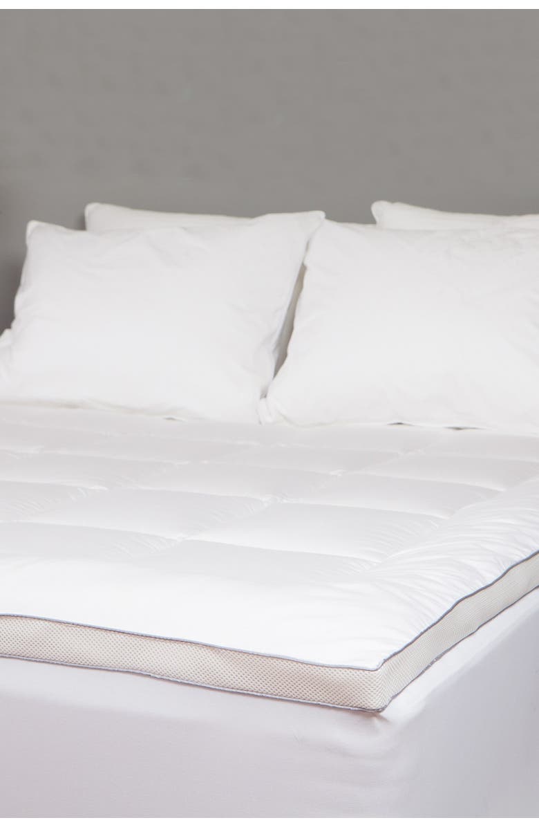 Allied Home PowerNap Technology Mattress Pad - King, Main, color, White