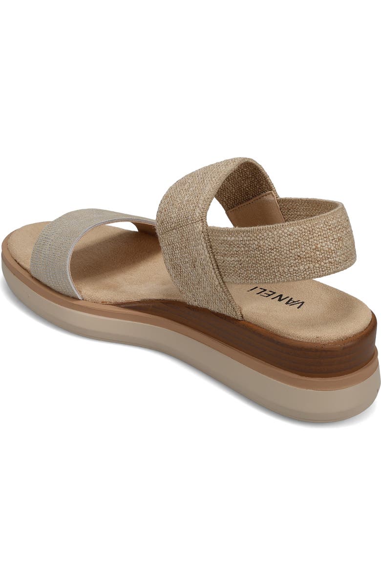 VANELi Huda Platform Wedge Sandal, Alternate, color, Perla