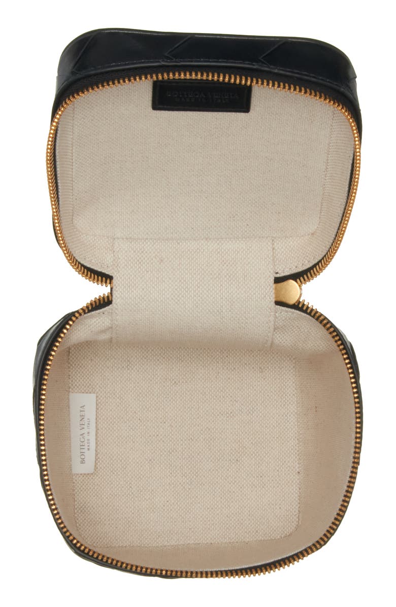 Bottega Veneta Intrecciato Leather North/South Vanity Case, Alternate, color, 
