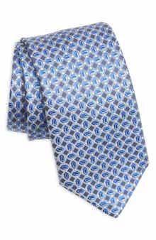 Eton Geometric Silk Tie