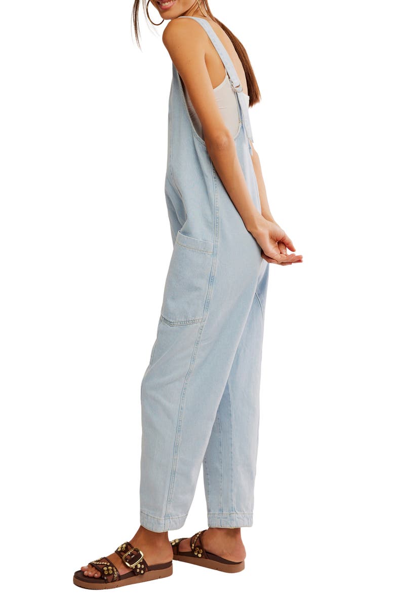 High Roller Denim Jumpsuit, Alternate, color, WHIMSY