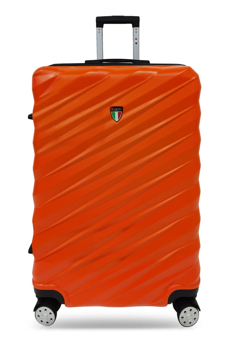 Storto 28-Inch Hardside Spinner Suitcase, Main, color, ORANGE