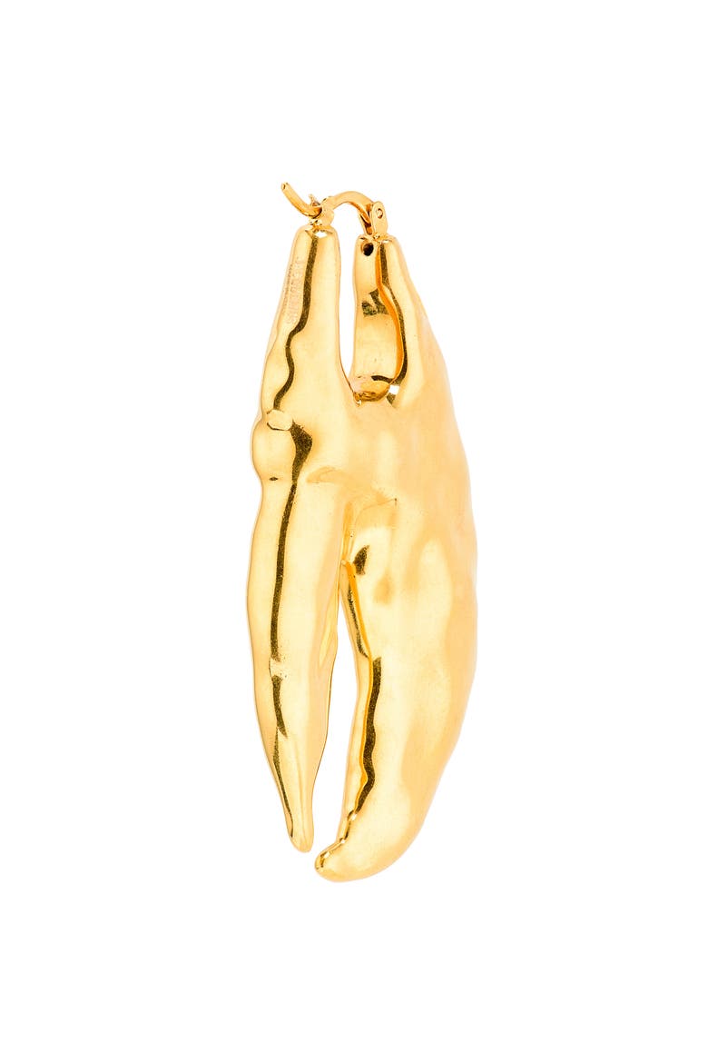 The Poisson Earrings, Alternate, color, GOLD 280
