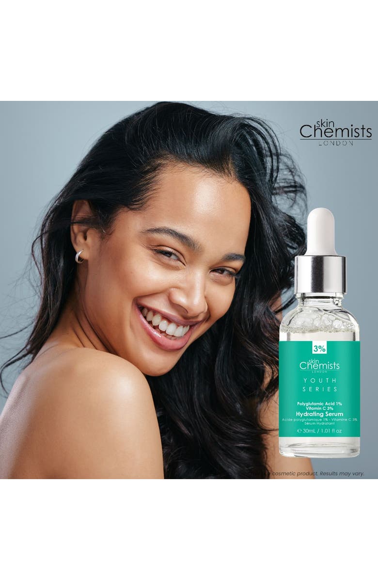 SKINCHEMISTS Youth Series Dry Skin Serum Marula Oil 4%, Q10 1%, Rosehip Oil 4% 30ml, Alternate, color, White