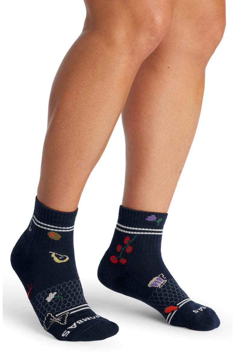 Solid Tossed Dinner Party Quarter Socks, Alternate, color, MIDNIGHT NAVY