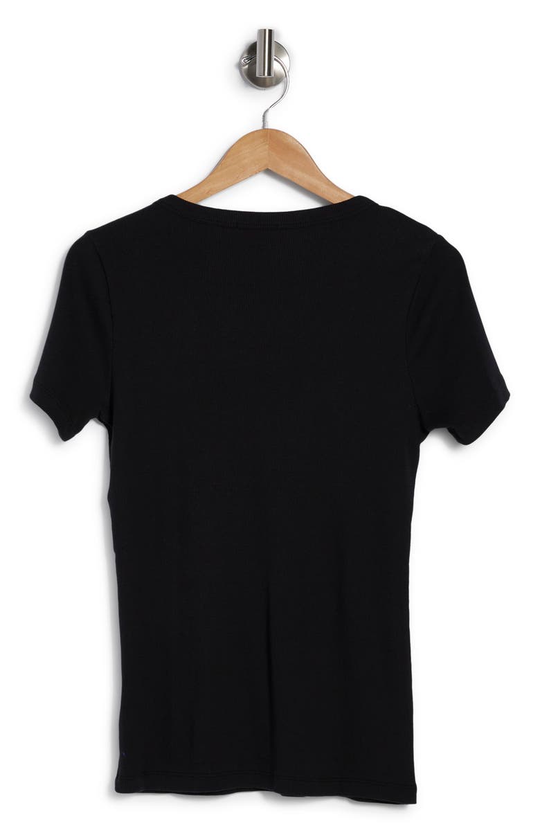 James Perse U-Neck Short Sleeve Tee, Alternate, color,