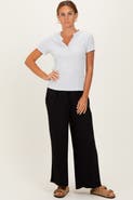 PinkBlush Wide Leg Ankle Lounge Pants