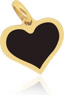 The Lovery Fine Jewelry Onyx Heart Charm