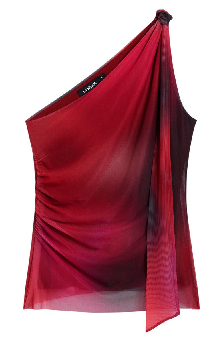 Desigual Asymmetric Sleeveless Top, Alternate, color, 