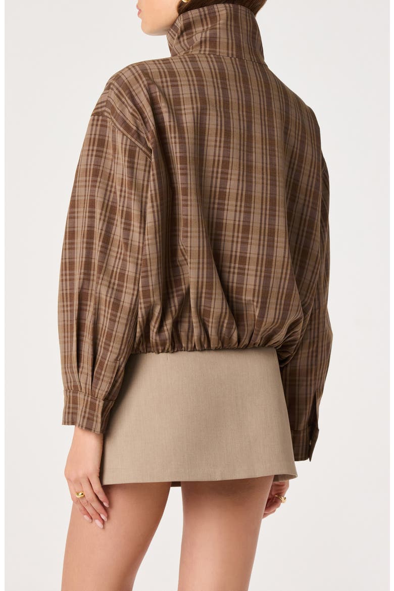 Cooper Plaid Jacket, Alternate, color, BROWN PLAID