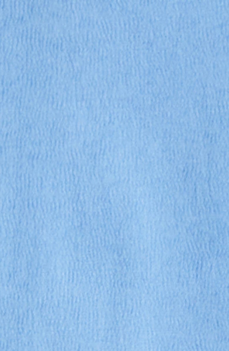 Cinq à Sept Damoni Gemstone Crop Satin Jacket, Alternate, color, Cobalt Wave