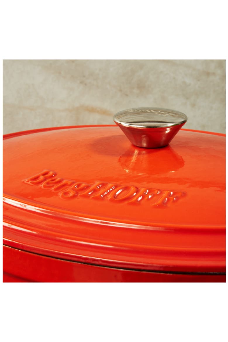 Neo Cast Iron 9-Piece Cookware Set, Alternate, color, ORANGE