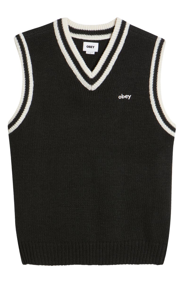 Obey Alden V-Neck Sweater Vest, Alternate, color,