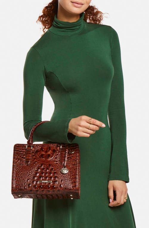 Shop Brahmin Cami Embossed Leather Satchel
