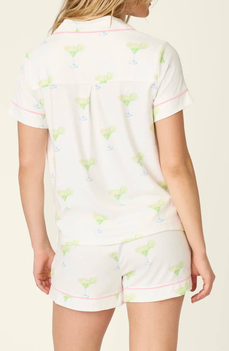 PJ Salvage Margarita Mama Short Pajamas, Alternate, color, Ivory