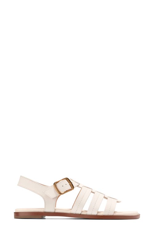 Cole Haan Flynn Fisherman Sandal In Ivory Leather