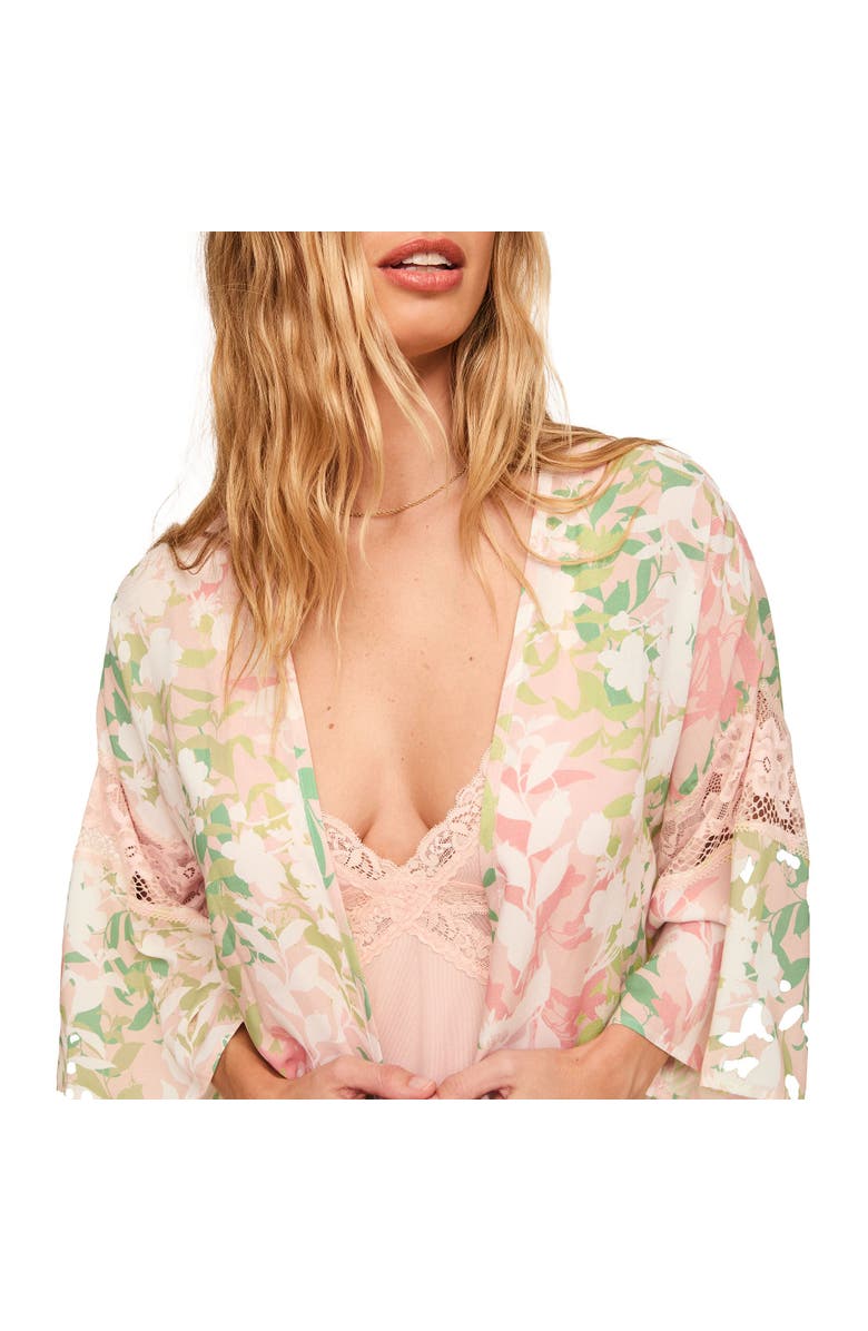 Adore Me Desirae Robe, Alternate, color, Floral Pink