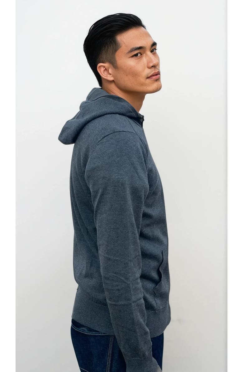 Ledger & Ford Charcoal Tomales Hoodie, Alternate, color, Charcoal