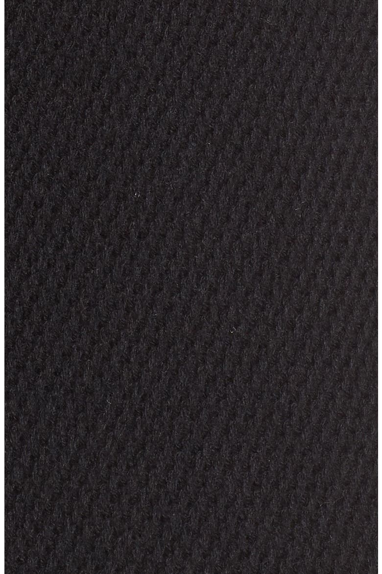 SLEEVELESS MOCK NECK SWEATER, Alternate, color, BLACK