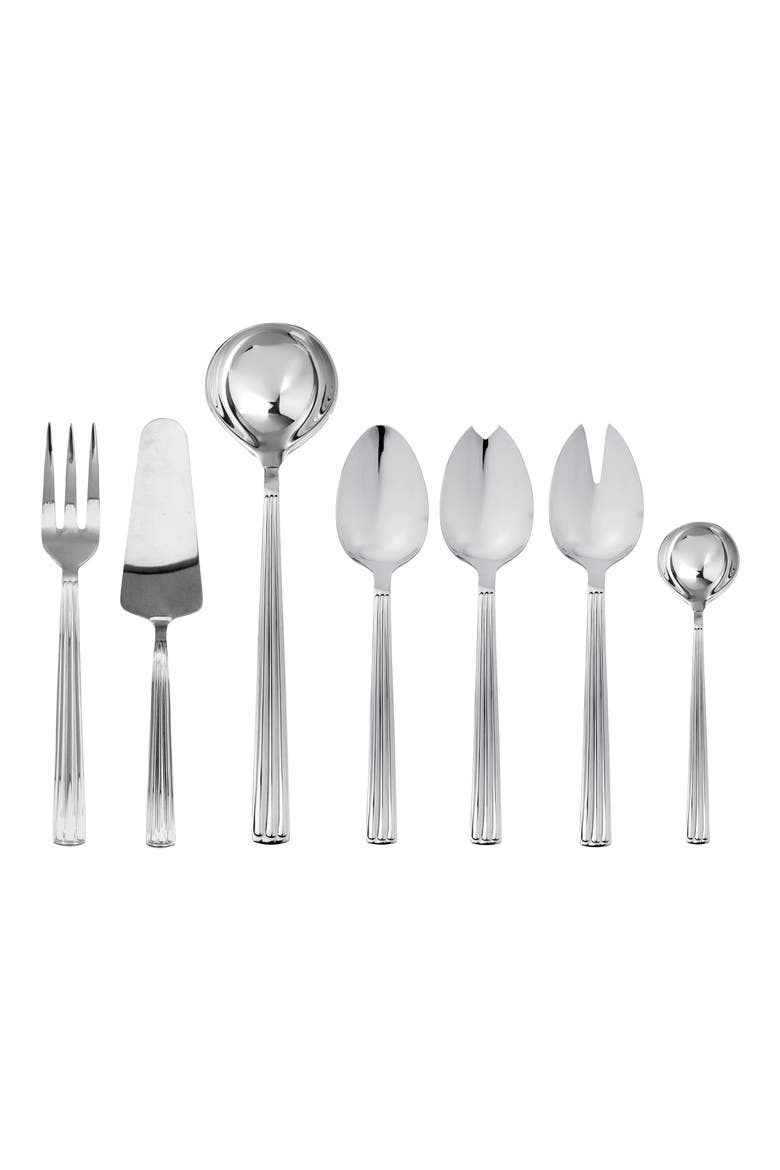 Sole 7-Piece Place Setting, Main, color, STAINLESS STEEL