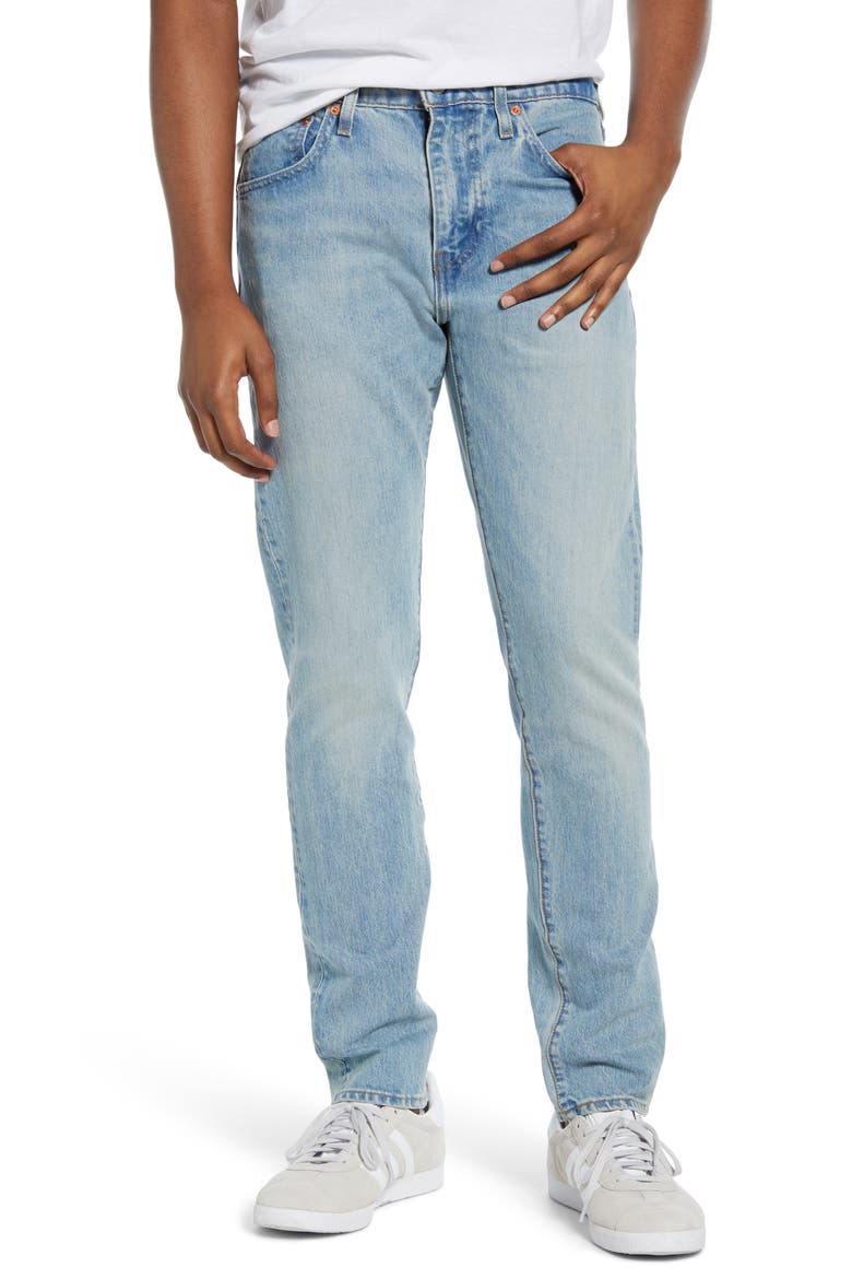 Levi's® 512™ Slim Tapered Leg Jeans, Main, color, LEMON SUBTLE ADAPT