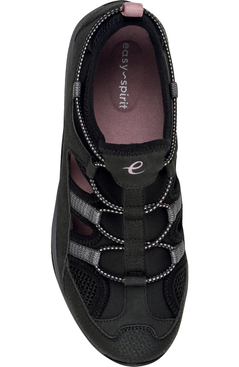 Easy Spirit Everete Sneaker, Alternate, color, Black